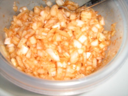Vidalia onion relish